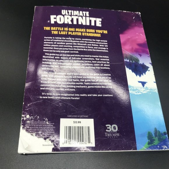 Ultimate Fortnite Battle Royale And Creative Mode Game Guide Paperbook Book - Picture 2 of 7